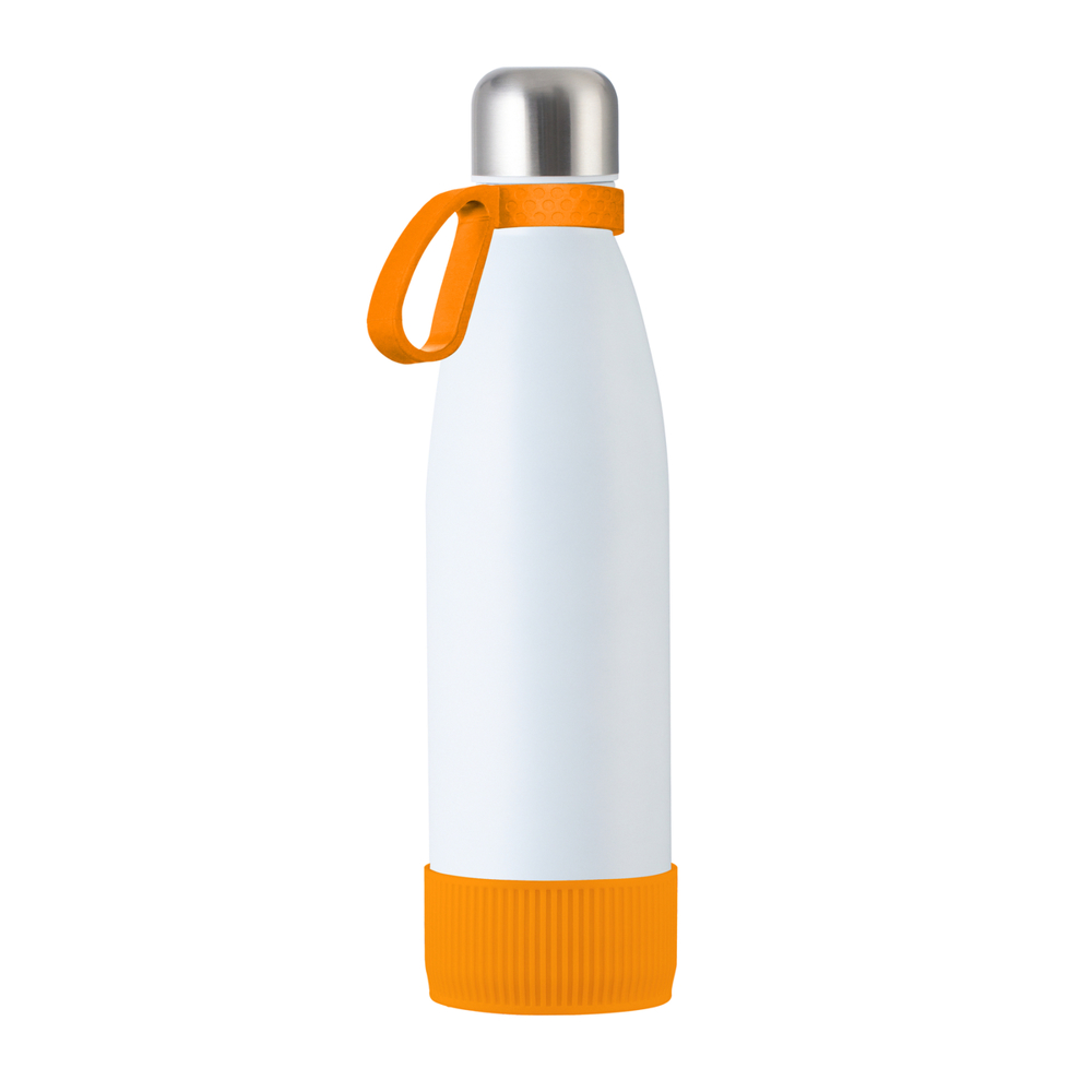 Fles RETUMBLER-myTOULON - Oranje, Wit