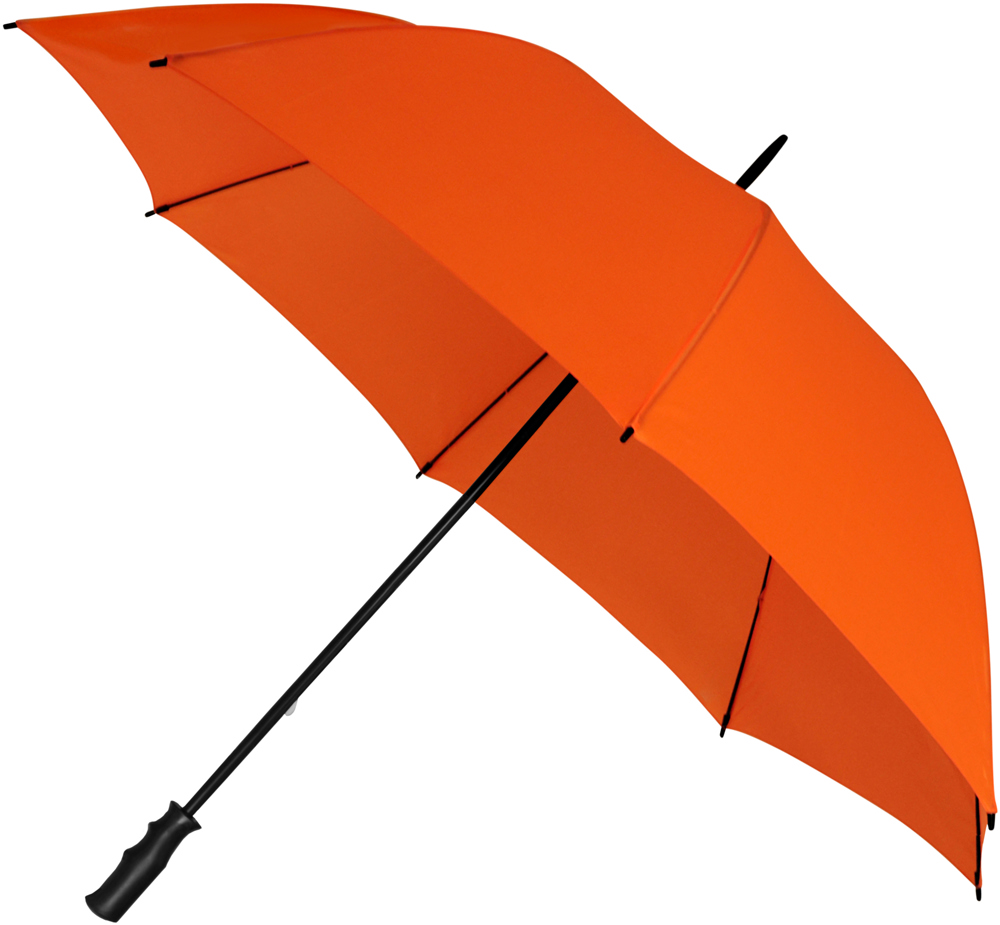 FALCONETTI - Golfparaplu - Handopening - Windproof -  125 cm - oranje (± PMS 021C)