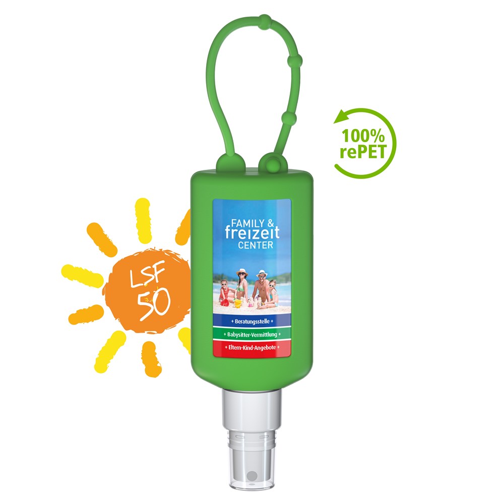 Sun Protection Spray SPF 50, 50 ml Bumper (groen), Body Label