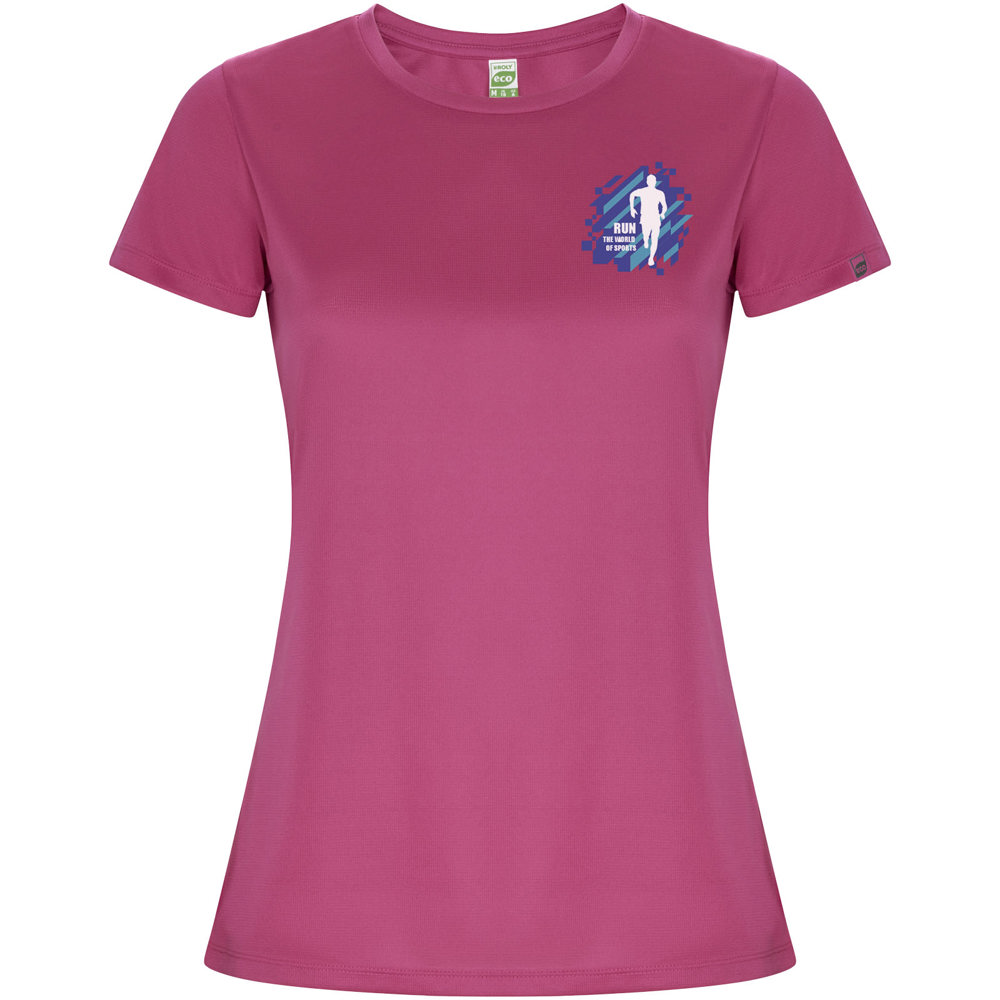 Imola 135 g/m² sportshirt met korte mouwen voor dames