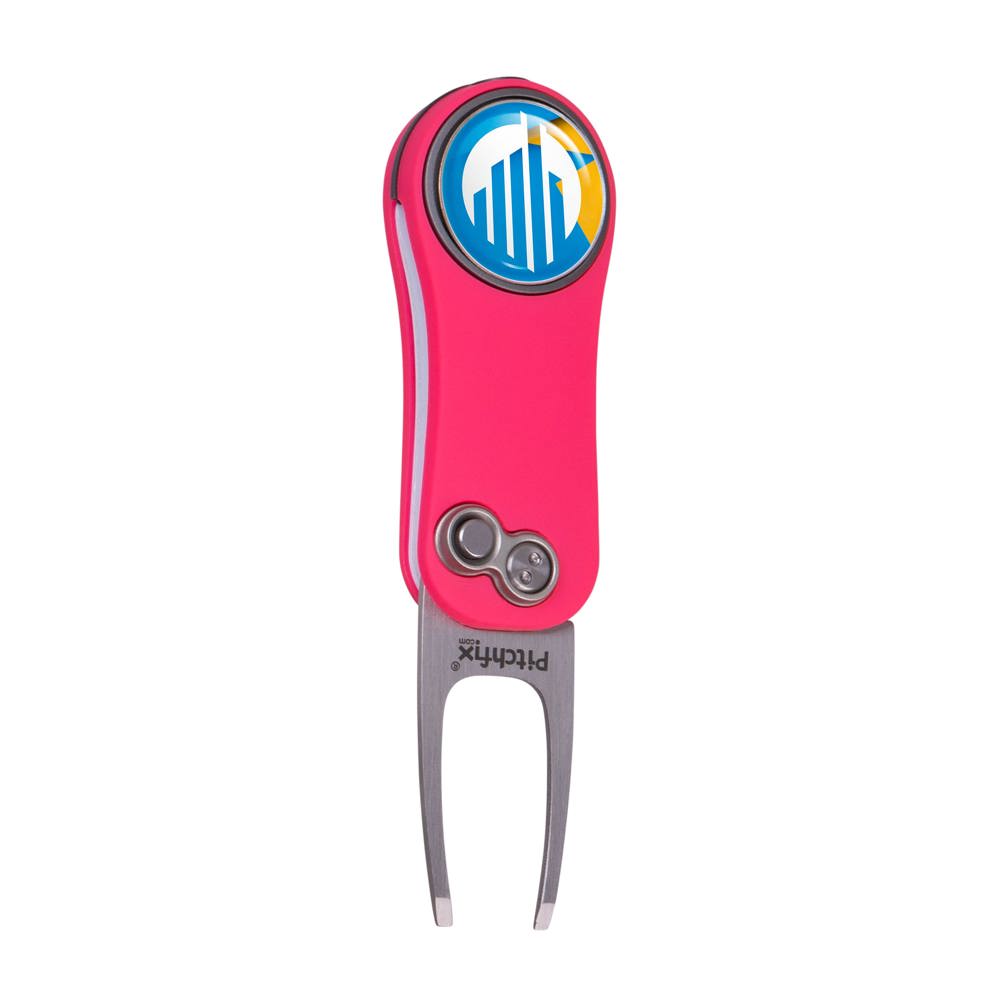 Pitchfix Hybrid 2.0 - Fluor roze/Wit