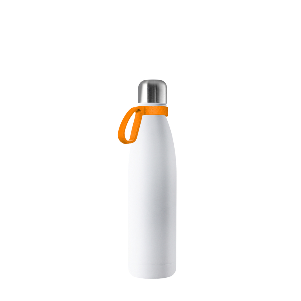 Thermofles RETUMBLER-NIZZA - zilver, wit, oranje