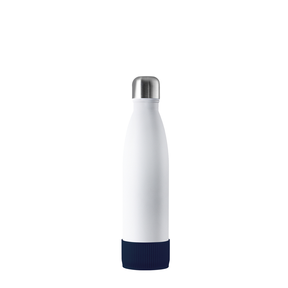 Thermofles RETUMBLER-NIZZA - zilver, wit, donkerblauw