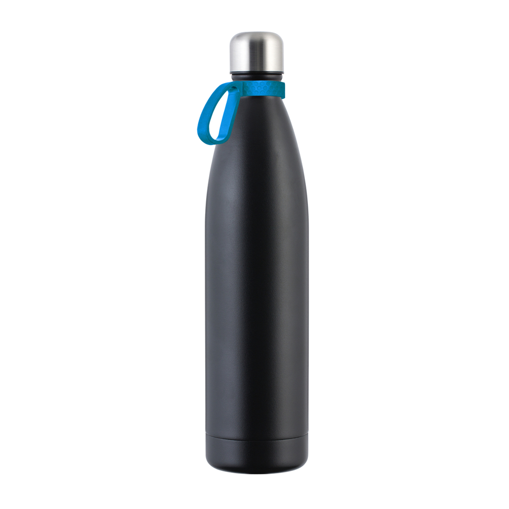 Thermofles RETUMBLER-NIZZA XXL - cyaan, zwart, zilver