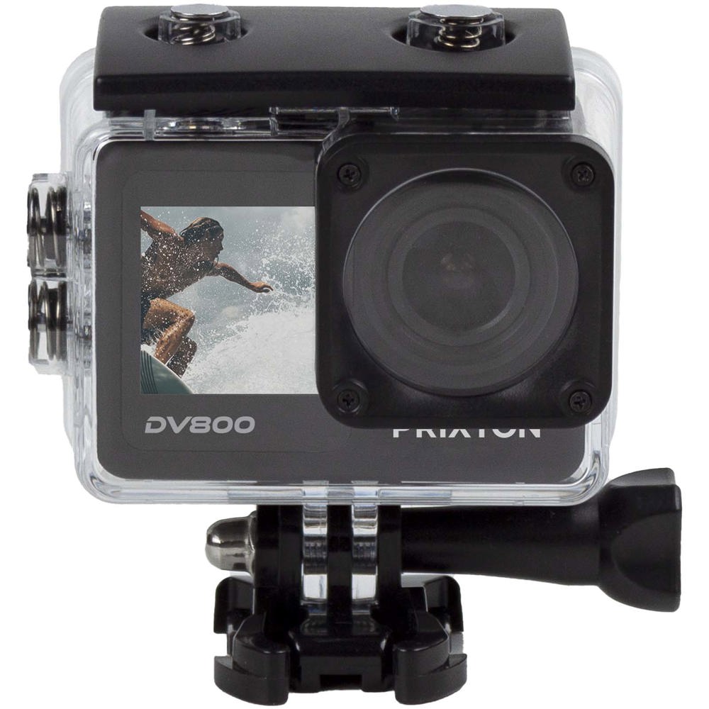 Prixton DV800 5K actiecamera met dubbel scherm