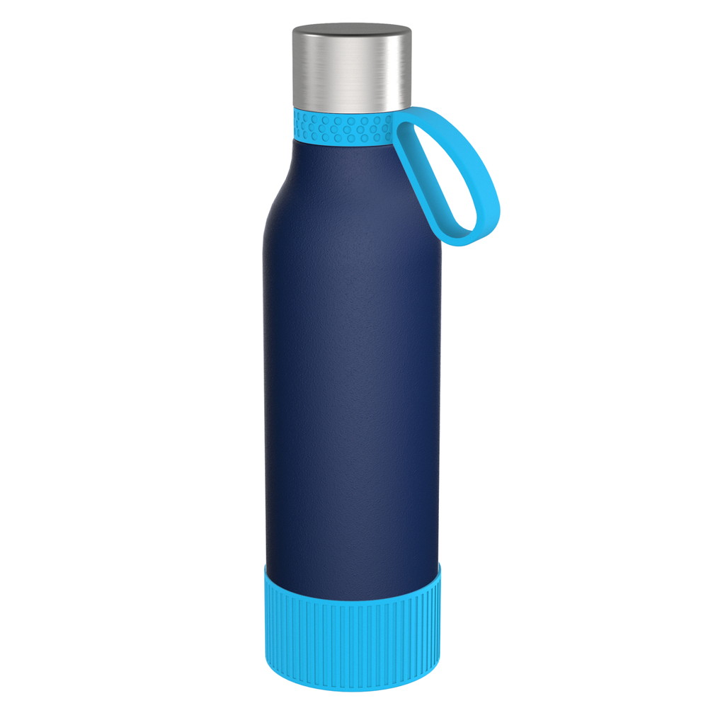 Fles RETUMBLER-myTOULON II 820 - cyaan, donkerblauw