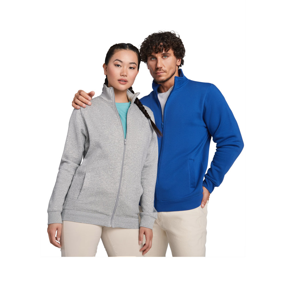 Ulan 280 g/m² unisex sweater met volledige rits