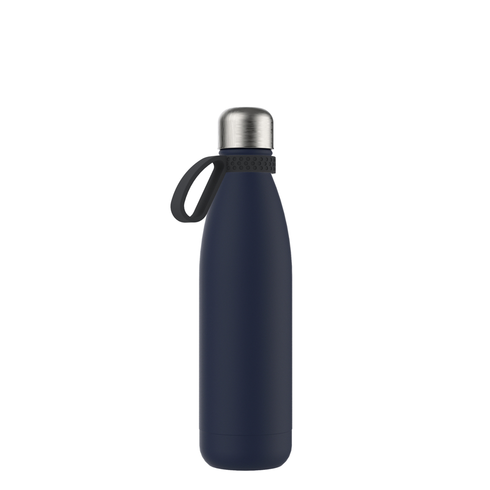 Thermofles RETUMBLER-NIZZA - donkergrijs, navy, zilver
