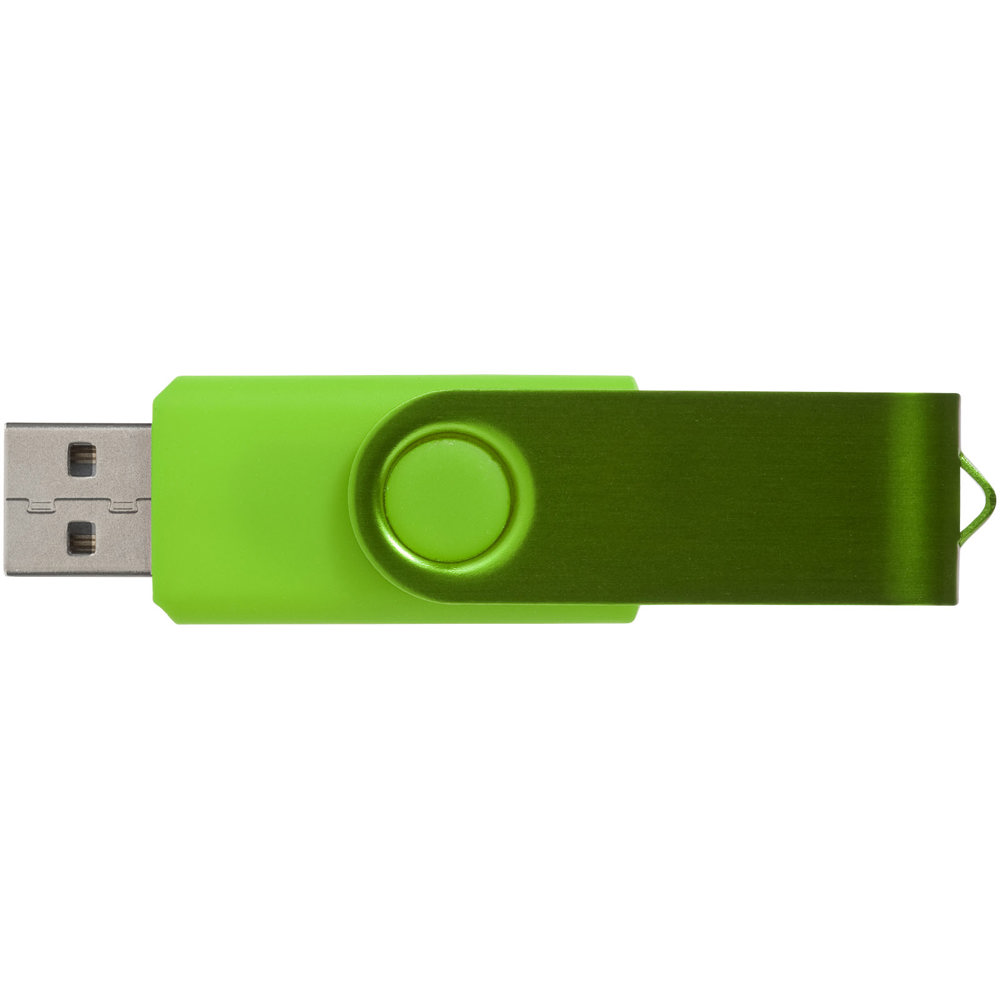 Rotate metallic USB