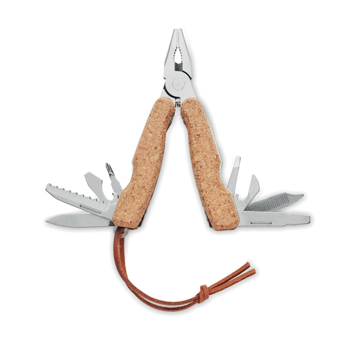 PLIERKORK - Multitool zakmes kurk groot