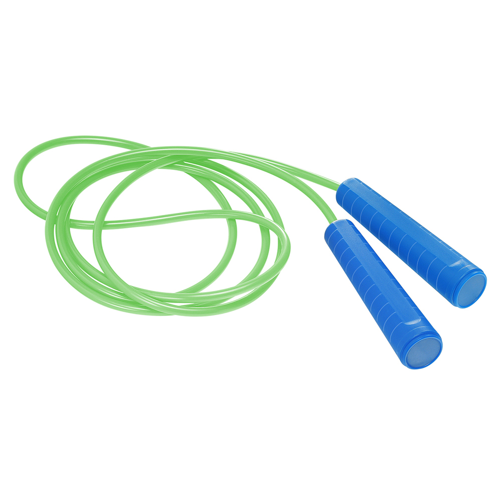 Springtouw - blauw/blauw/neongroen