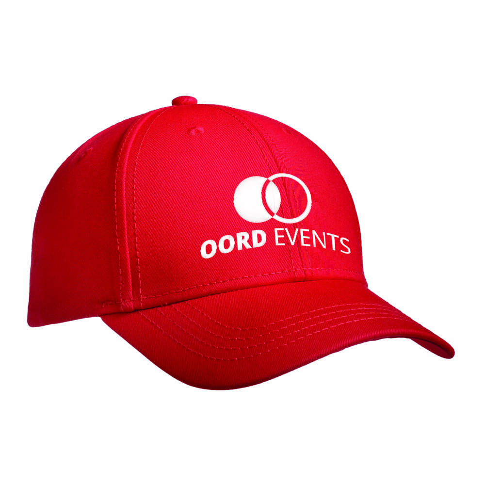 Luxury Fine Cotton Cap - Rood