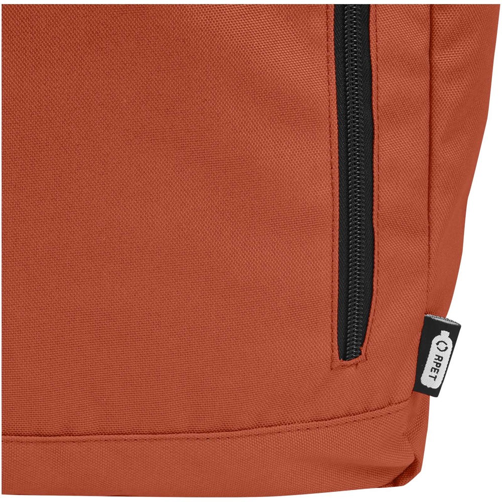 Byron 15,6" rugzak van GRS RPET met opgerolde bovenkant 18 L