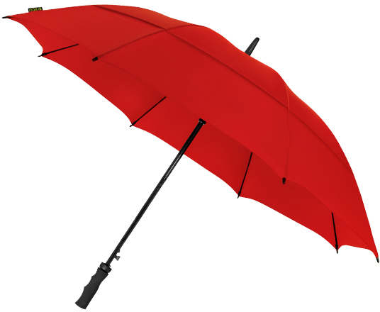 FALCONE - ECO - Automaat - Windproof -  120 cm - rood (± PMS 1797C)