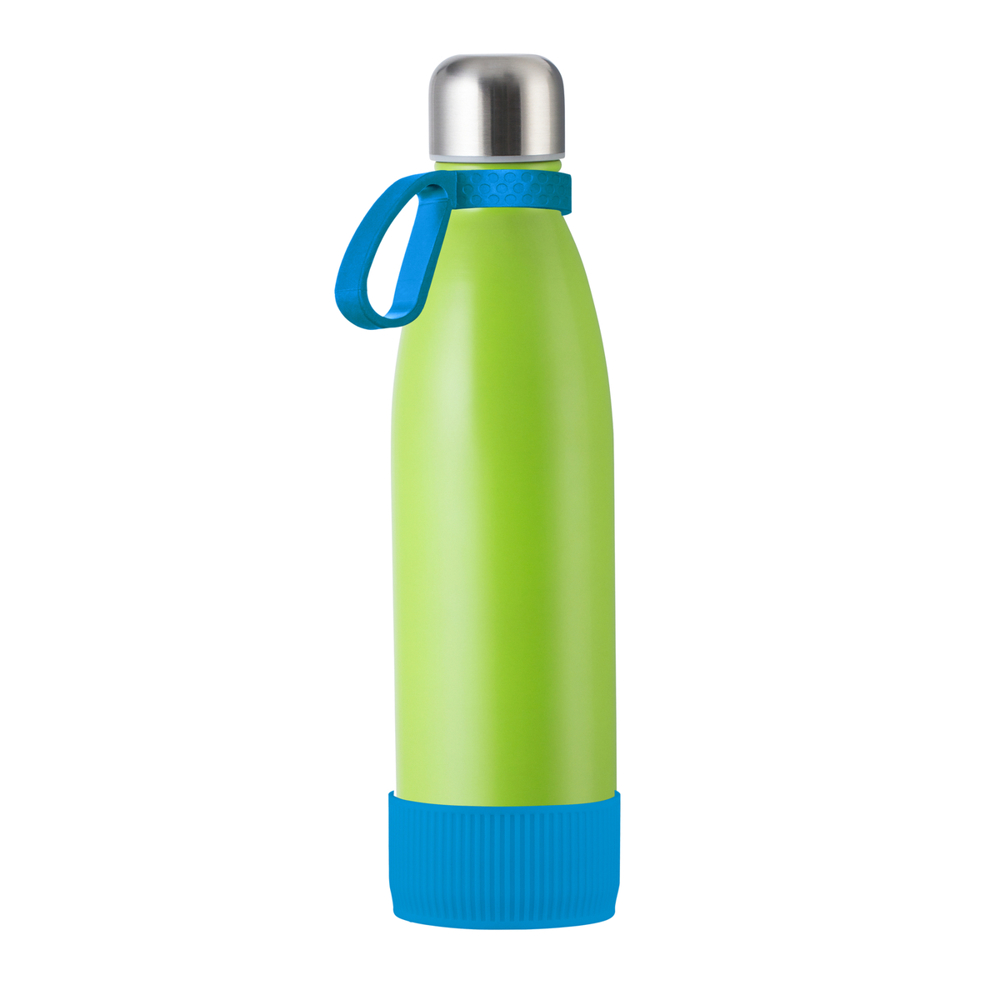 Fles RETUMBLER-myTOULON - cyaan, lichtgroen