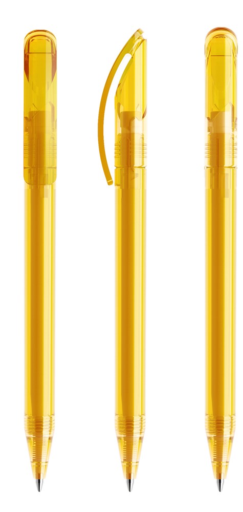 Prodir DS3TTT Transparent - Yellow transparant