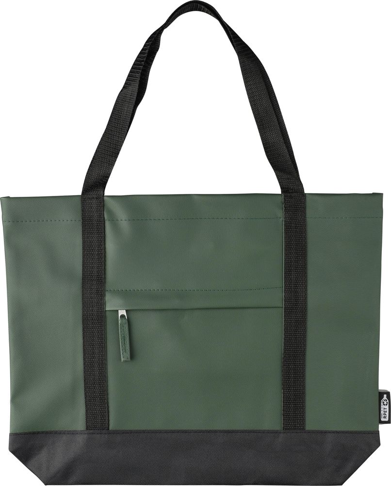rPET polyester (600D) draagtas Lumi - Groen