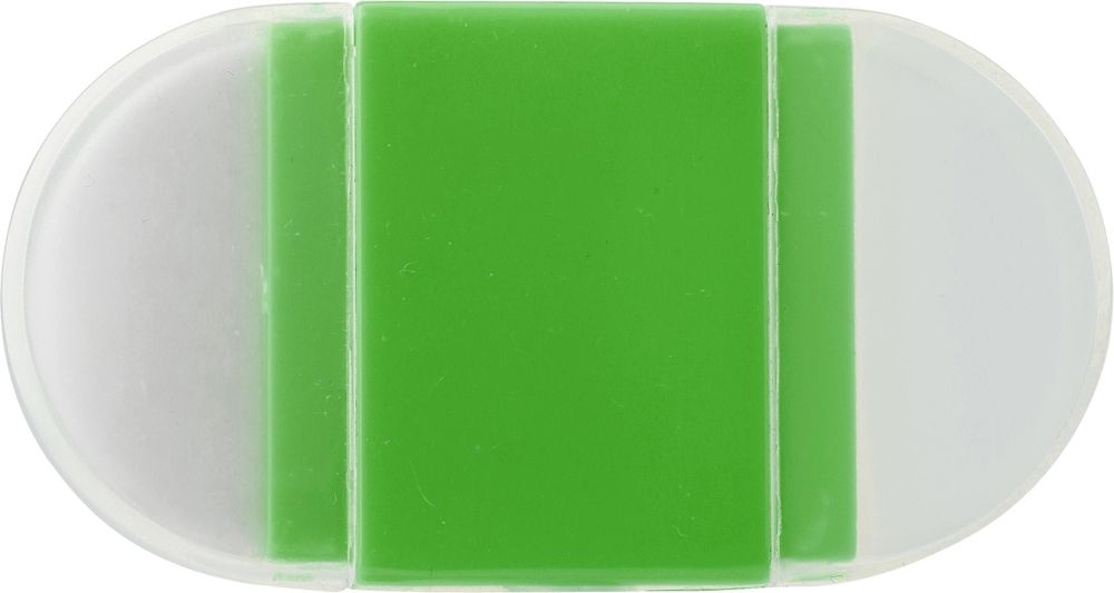 PS puntenslijper met gum Pauline - lichtgroen