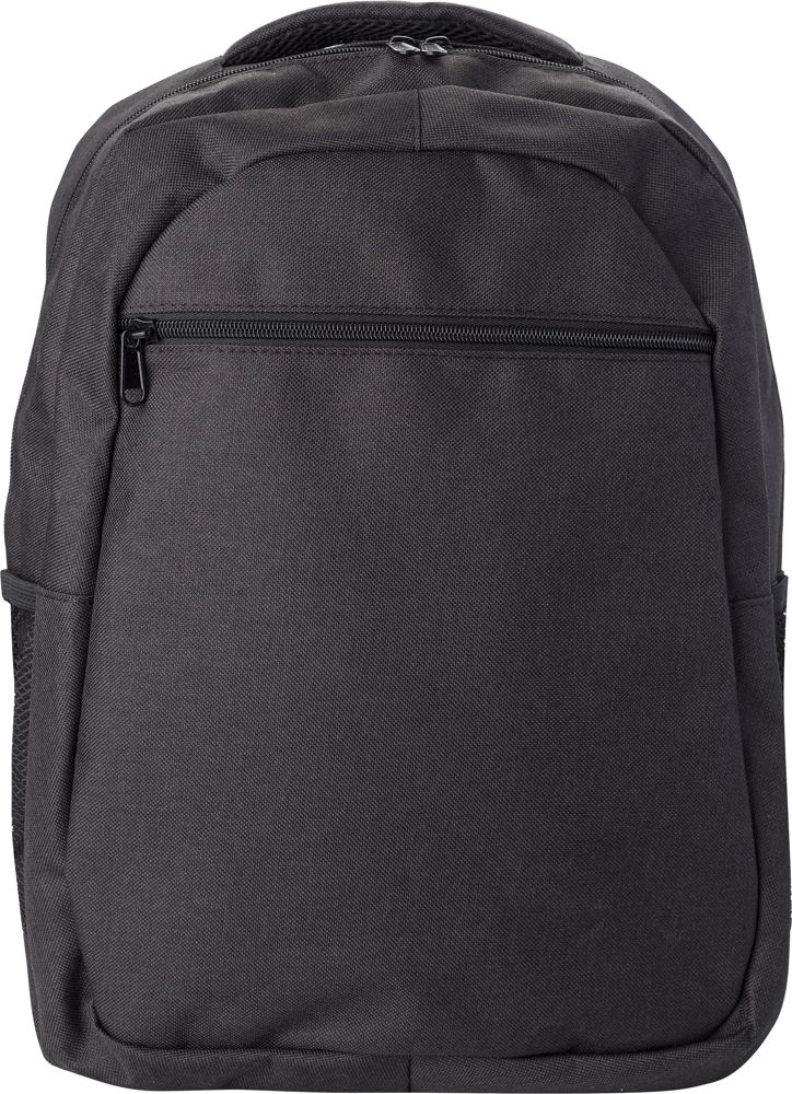 Polyester rugzak (600D) Glynn - Zwart
