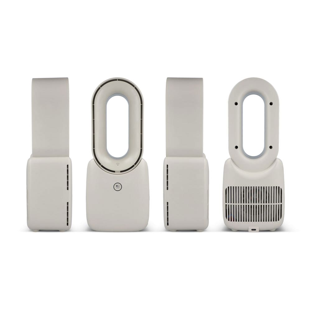 inSide Out Bladeless Soft Wind Fan Brislux met LED-verlichting 