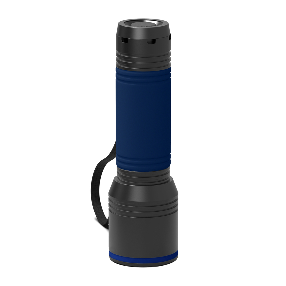 Zaklamp REEVES-myFLASH 700 - zwart, donkerblauw