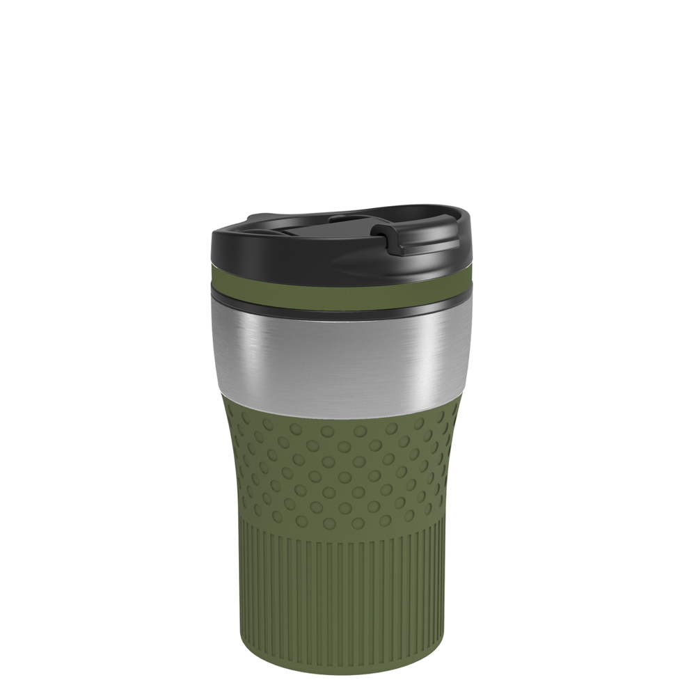 Thermobeker RETUMBLER-BAYAMO CORPORATE - zilver, donkergroen