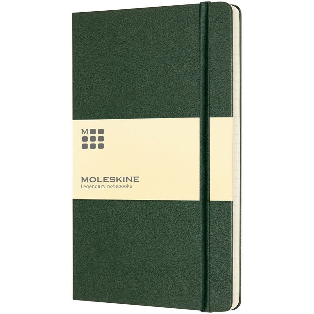 Moleskine Classic L hardcover notitieboek - gelinieerd - Mirtegroen