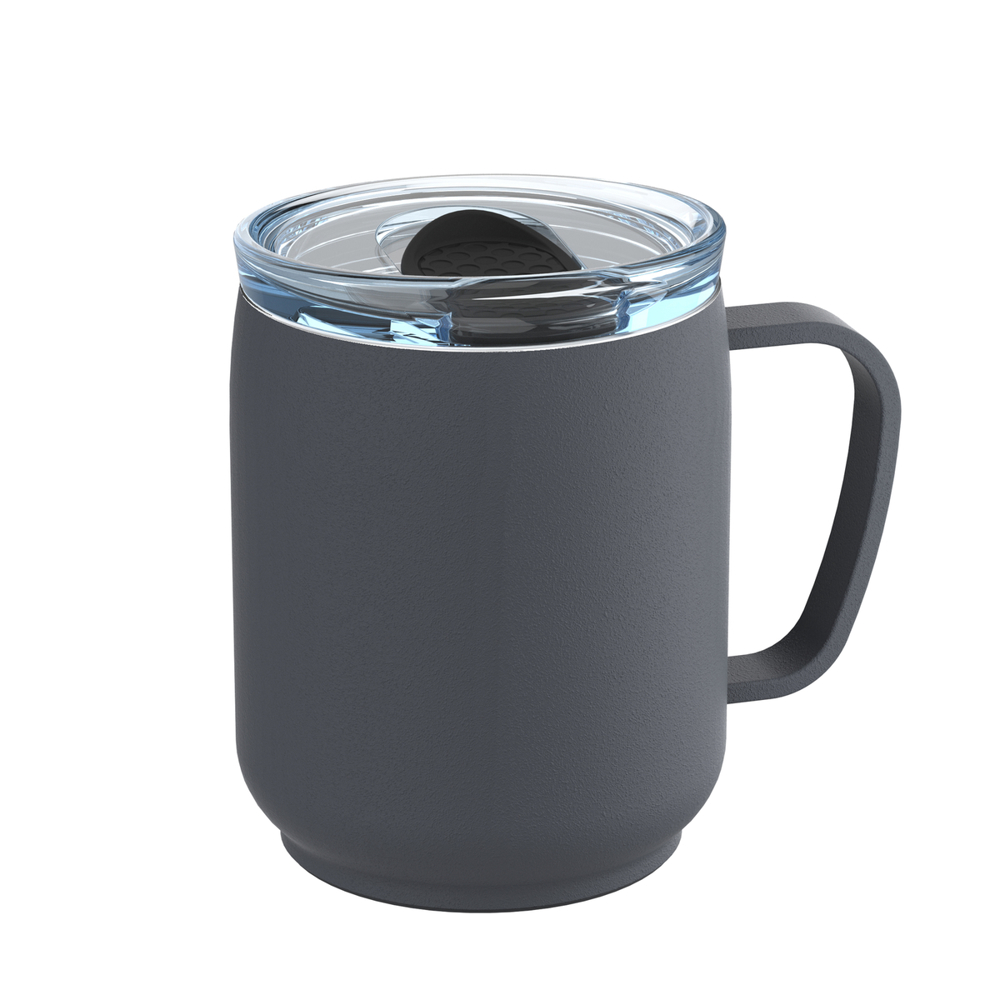 Thermobeker RETUMBLER-myNIZZA CERAMIC - zwart, transparant, donkergrijs