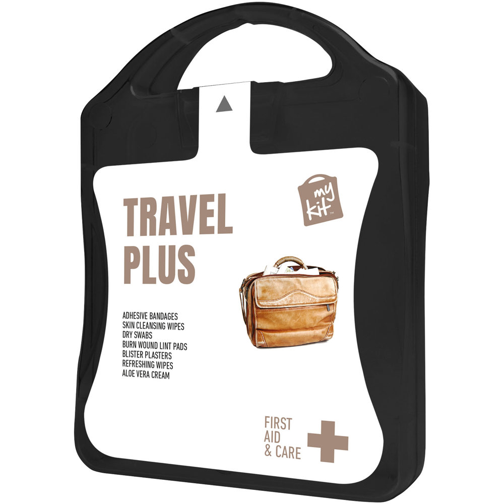 MyKit Reizen Plus Set - Transparant zwart