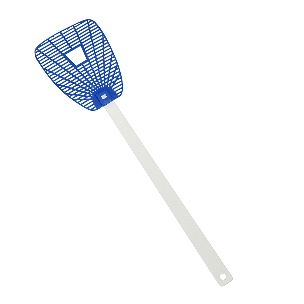 Vliegenmepper "ontsnappingsgat" - Wit/blauw