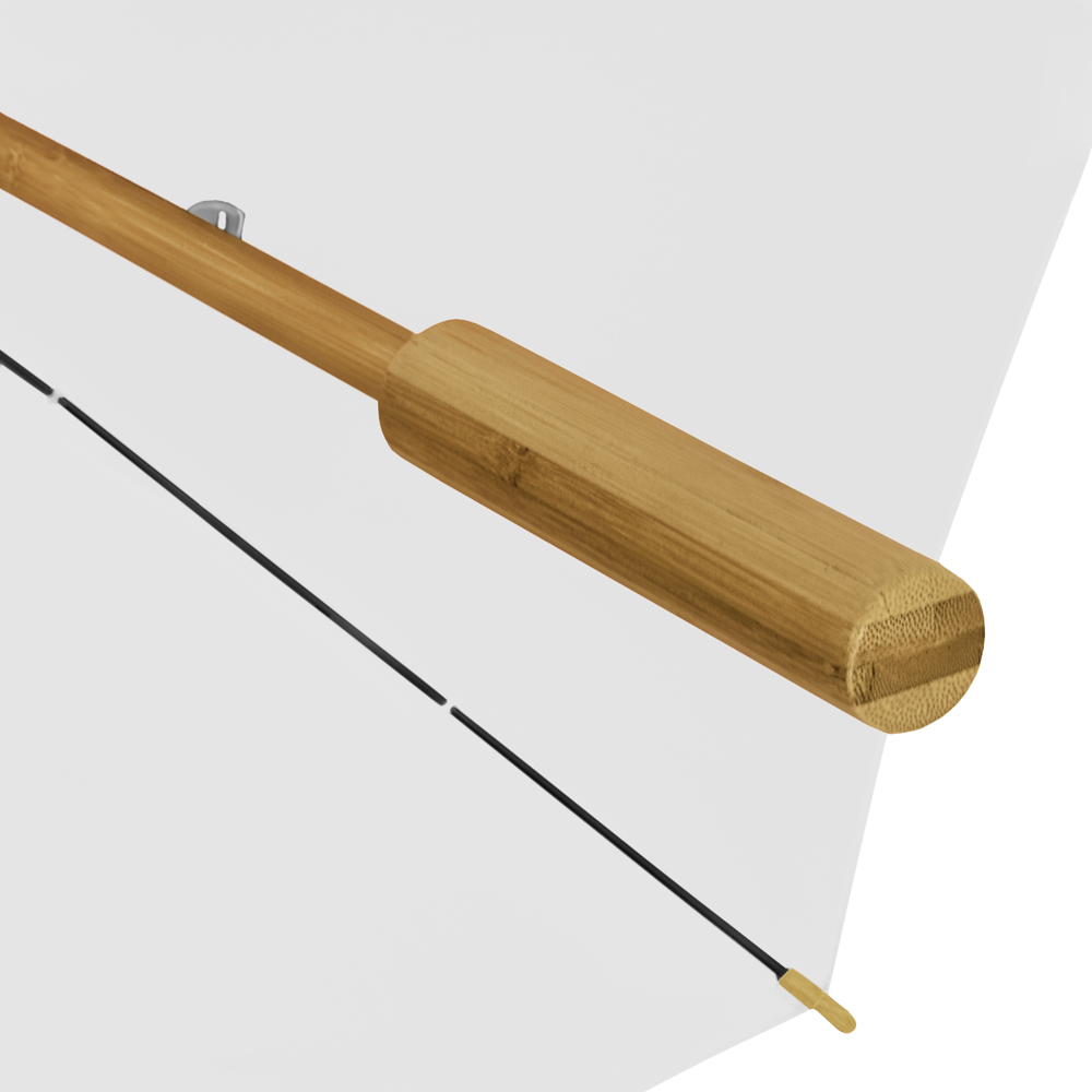 FALCONE - ECO - Handopening - Windproof -  102 cm - Grijs