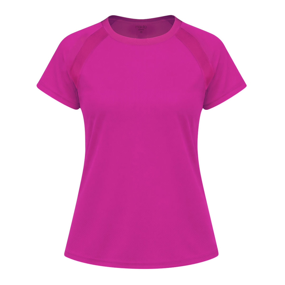 Dames T-Shirt Tecnic Sappor - FUCSI