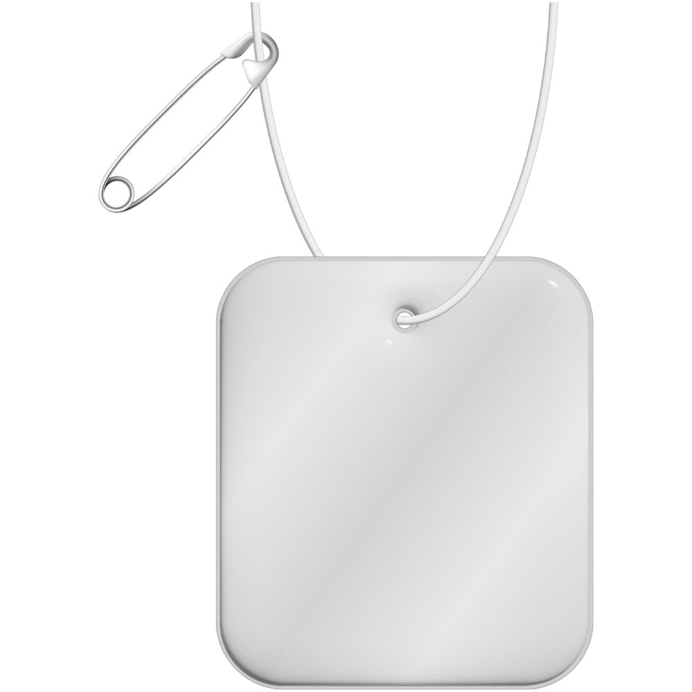 RFX™ H-20 rechthoekige XXL reflecterende pvc hanger - Wit