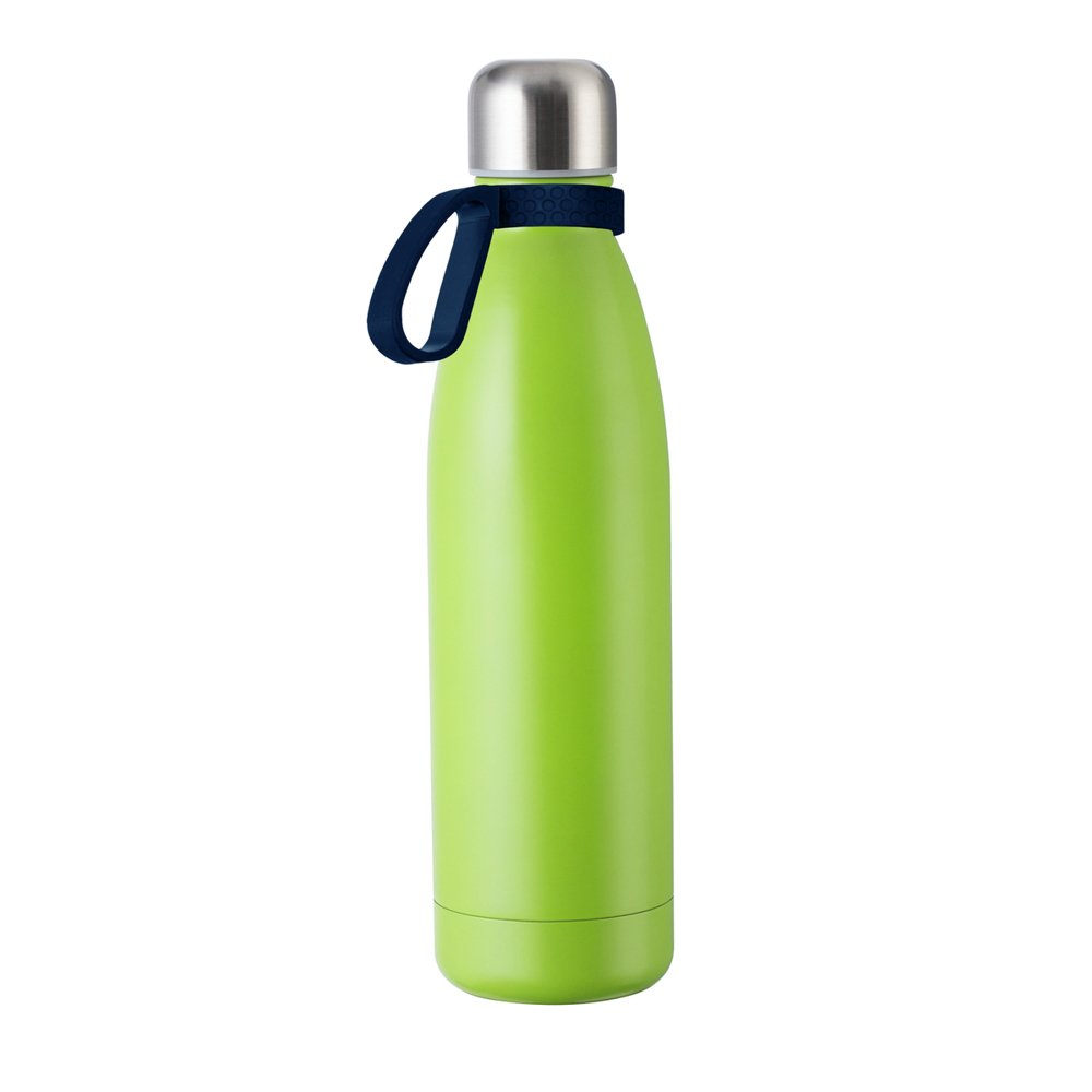 Fles RETUMBLER-myTOULON - donkerblauw, lichtgroen