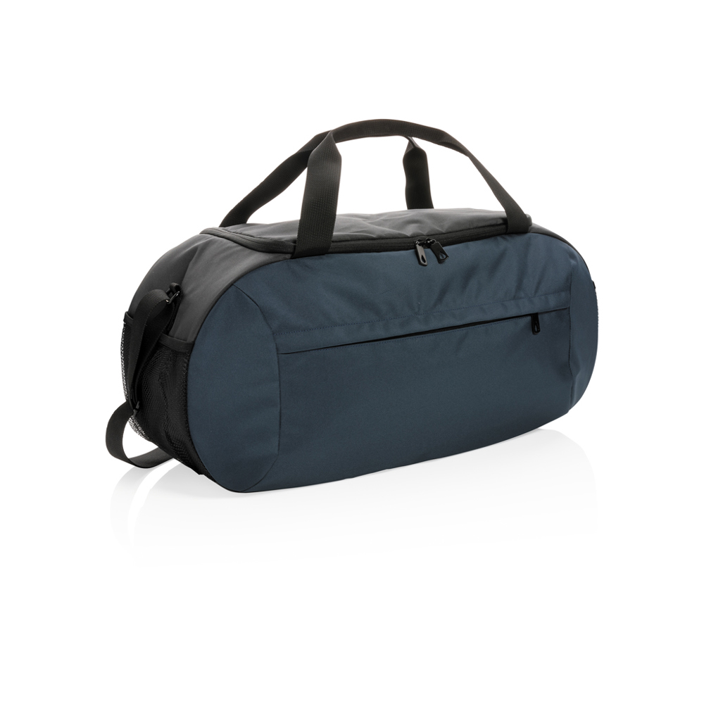 Impact AWARE™ RPET moderne sporttas - donkerblauw (± PMS 539)
