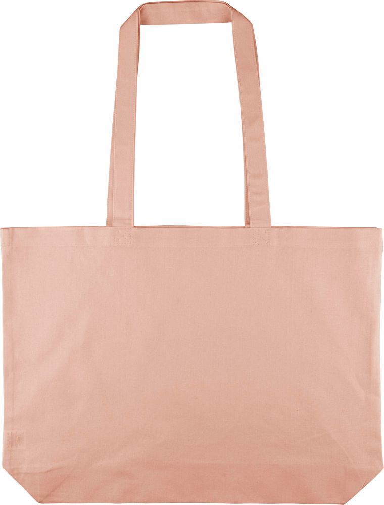 Katoen (140 gsm) boodschappentas Tarin - peach