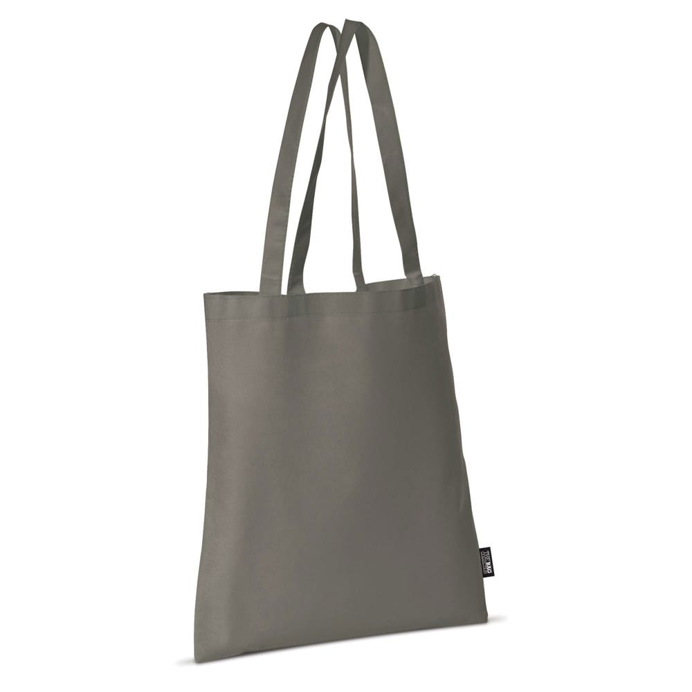 Schoudertas non-woven 75g/m² - grijs