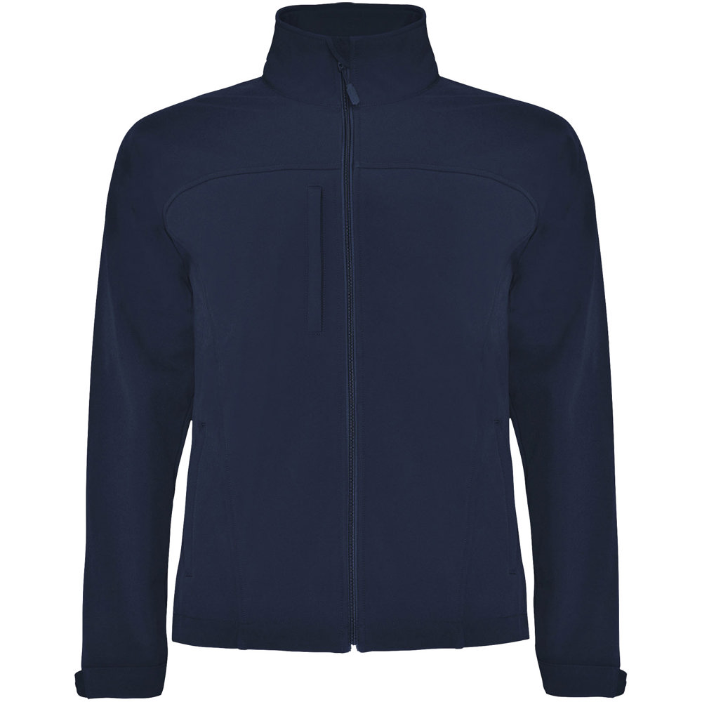 Rudolph unisex softshell jack - Marineblauw
