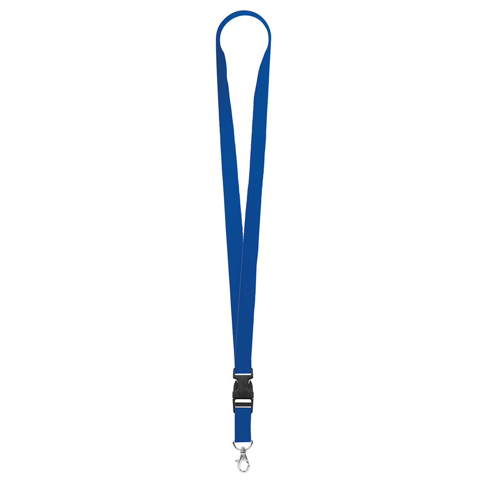Keycord "standaard", breedte 20 mm - rozerood
