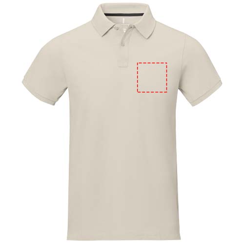 Calgary 200 g/m² herenpolo met korte mouwen