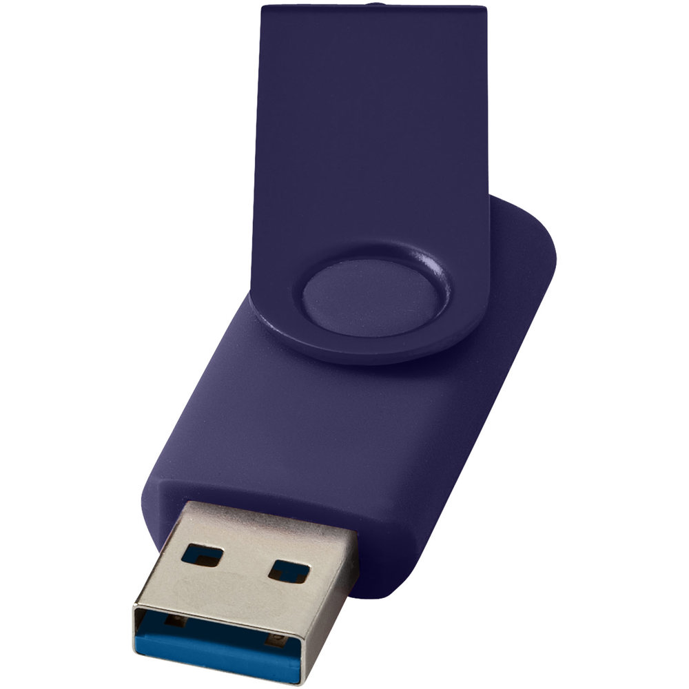 Rotate metallic USB 3.0 - blauw