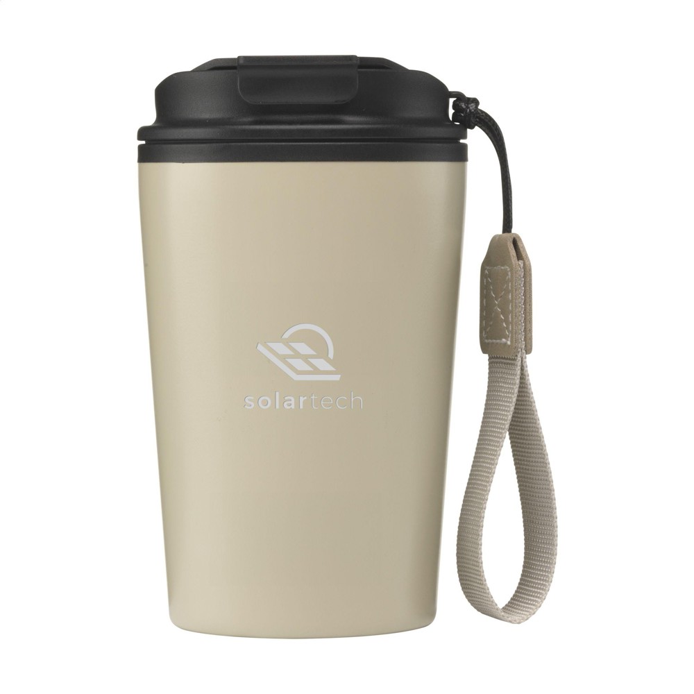 Wooosh RCS Varga Travel Mug 400 ml - beige (± PMS PMS C3b79C)