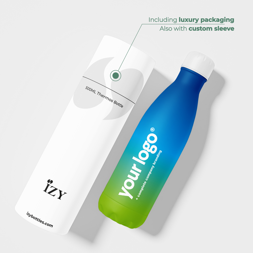 Thermosfles / Drinkfles - Wit - 500 ml