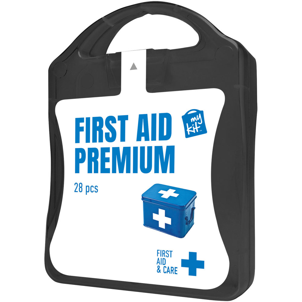 MyKit Medium Eerste hulp premium - Transparant zwart