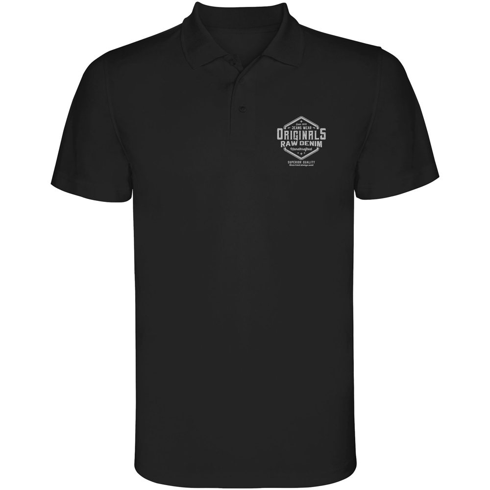 Monzha 150 g/m² sportpolo met korte mouwen voor heren