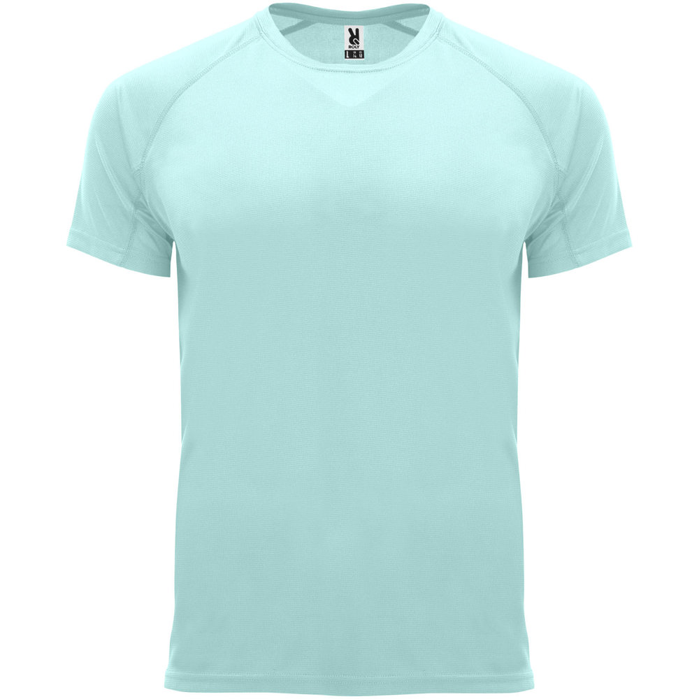 Bahrain 135 g/m² sportshirt met korte mouwen voor heren - Mintgroen