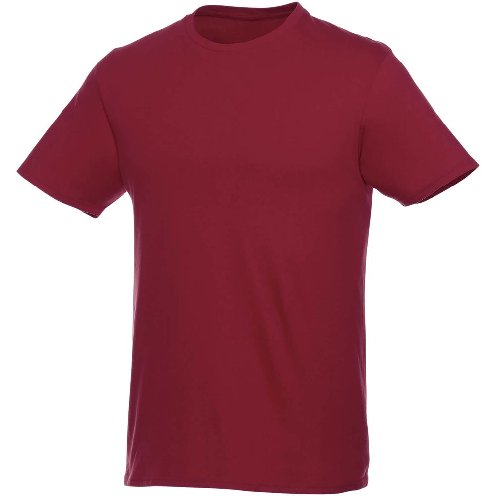 Heros 150 g/m² heren t-shirt met korte mouwen - Bordeaux rood