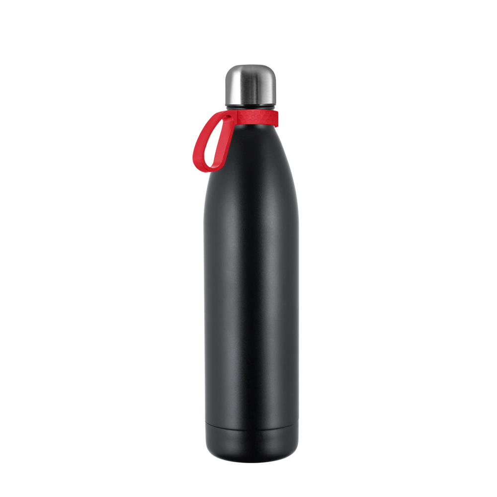 Thermofles RETUMBLER-NIZZA XL - zwart, zilver, rood