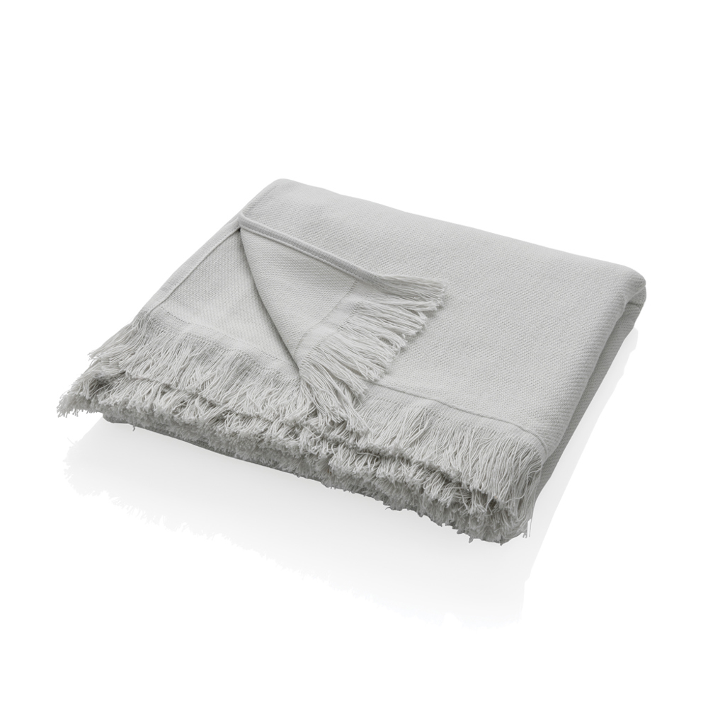 UKIYO Aware™ Keiko effen hammam handdoek 100x180cm - grijs (± PMS 13-4303 TCX)