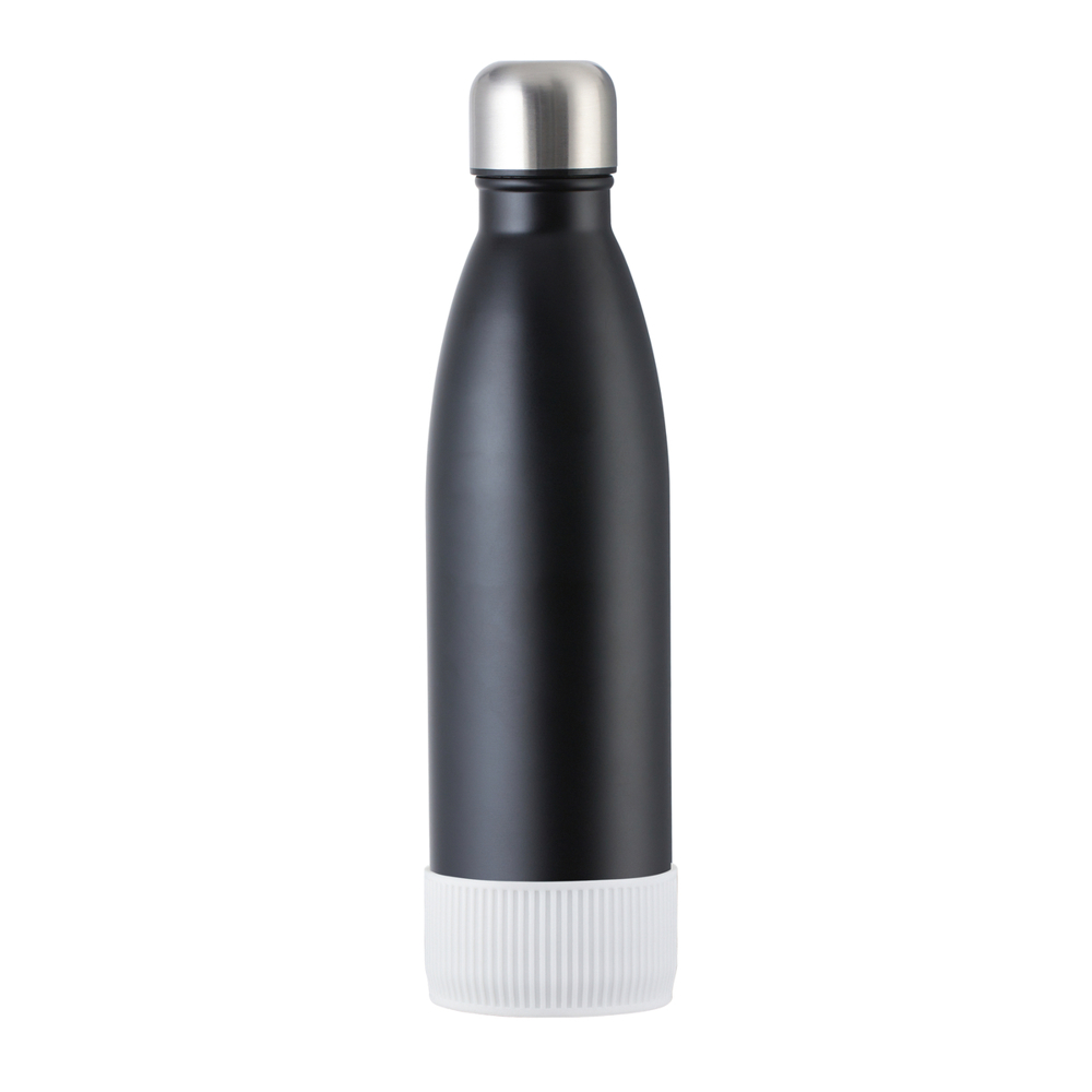 Fles RETUMBLER-myTOULON - wit, zwart, zilver